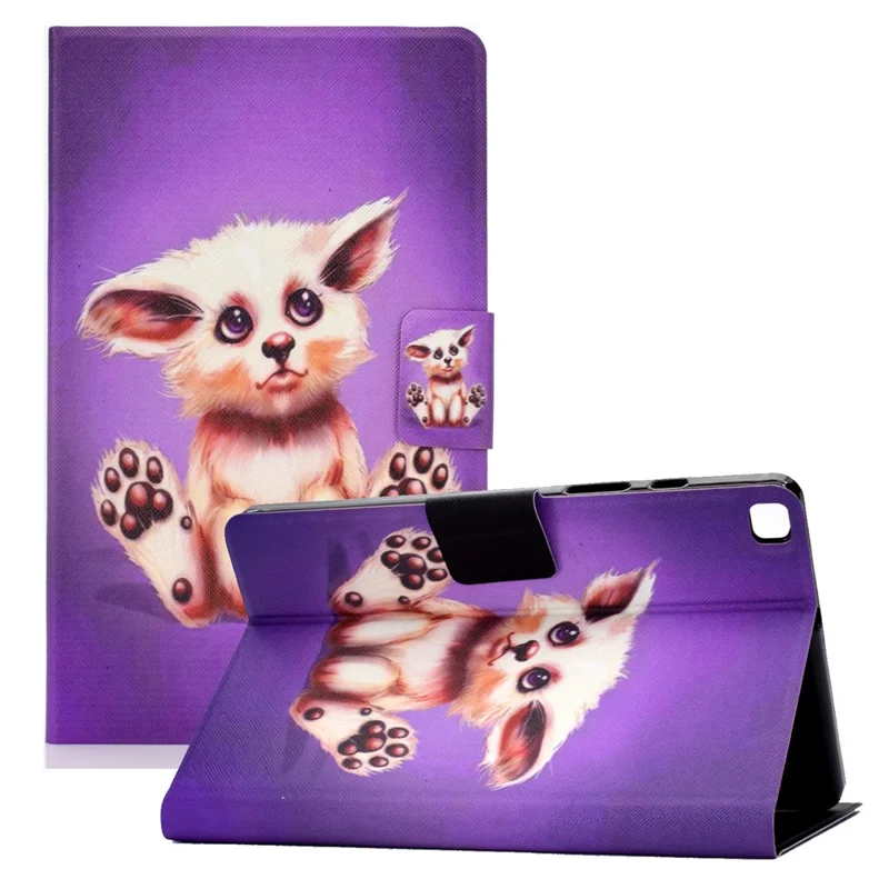 Pattern Printing Design Leather Tablet Case for Samsung Galaxy Tab A7 Lite 8.7-inch T220 / T225 - Little Animal Pattern