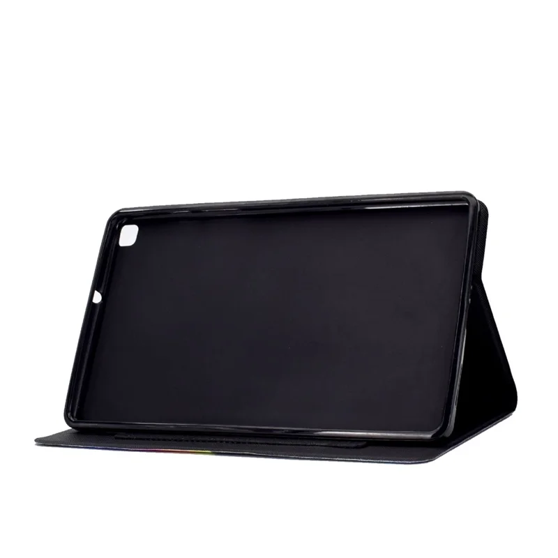 Pattern Printing Design Leather Tablet Case for Samsung Galaxy Tab A7 Lite 8.7-inch T220 / T225 - Tree and Girl