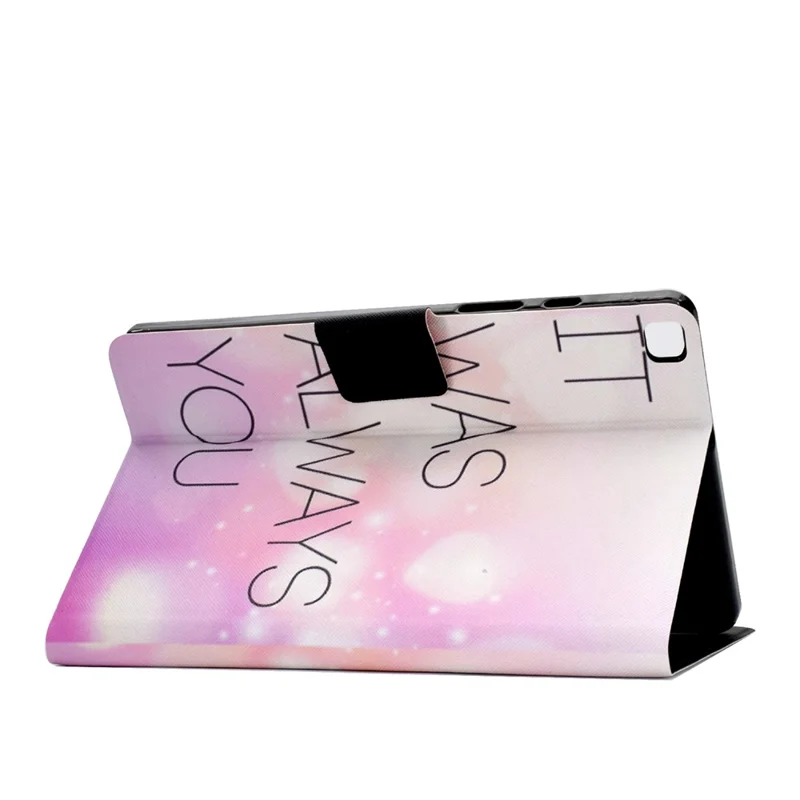Pattern Printing Design Leather Tablet Case for Samsung Galaxy Tab A7 Lite 8.7-inch T220 / T225 - IT WAS ALWAYS YOU