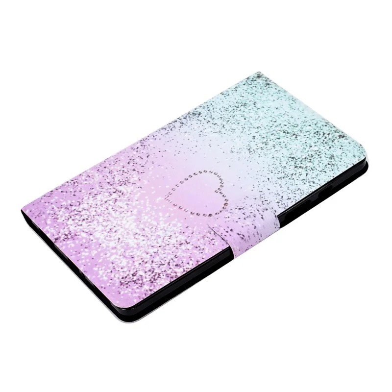 Pattern Printing Design Leather Tablet Case for Samsung Galaxy Tab A7 Lite 8.7-inch T220 / T225 - Heart