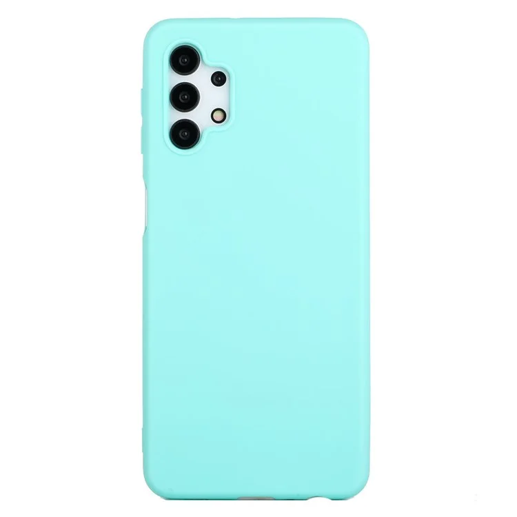 Coperchio Con Shell Del Telefono TPU Apert Shock Opaco Per Samsung Galaxy A32 5G/M32 5G - Bambina Blu