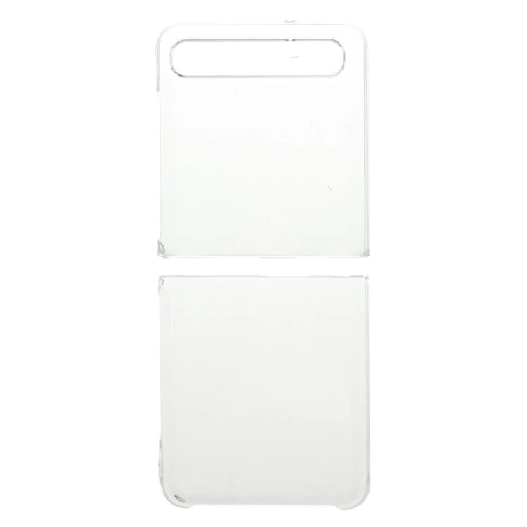 Clear PC Hard Case Cubla de Teléfono Celular Para Samsung Galaxy Z Flip