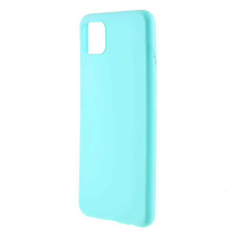 Double-Sided Matte TPU Mobile Phone Case Protector Cover for Samsung Galaxy A22 5G (EU Version) - Lake Blue