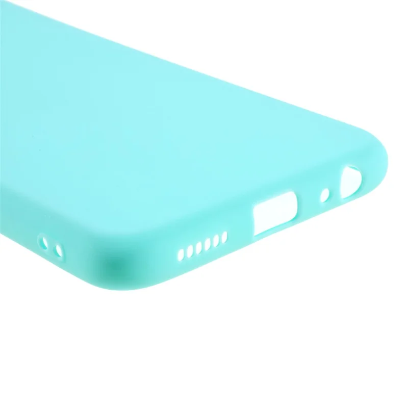 Double-Sided Matte TPU Mobile Phone Case Protector Cover for Samsung Galaxy A22 5G (EU Version) - Lake Blue