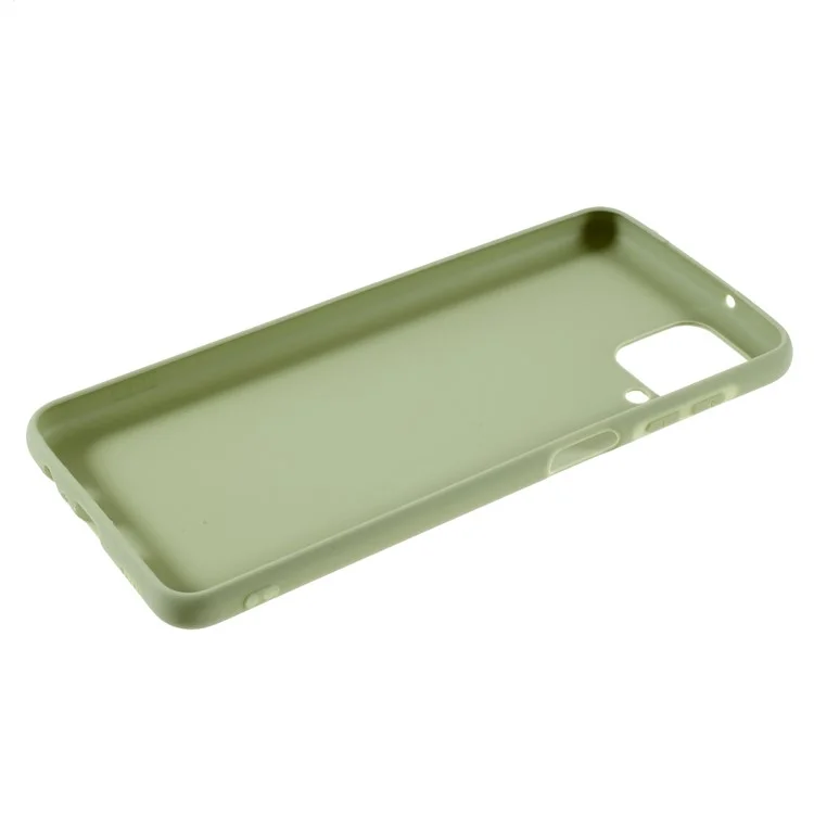Double-Sided Matte TPU Phone Protective Case Cover Shell for Samsung Galaxy M12 - Green