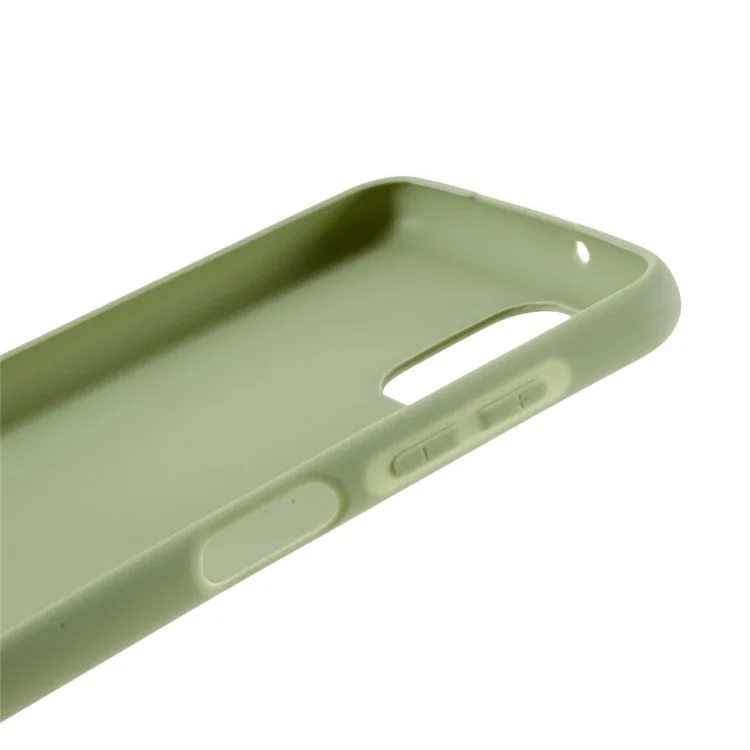 Double-Sided Matte TPU Phone Protective Case Cover Shell for Samsung Galaxy M12 - Green