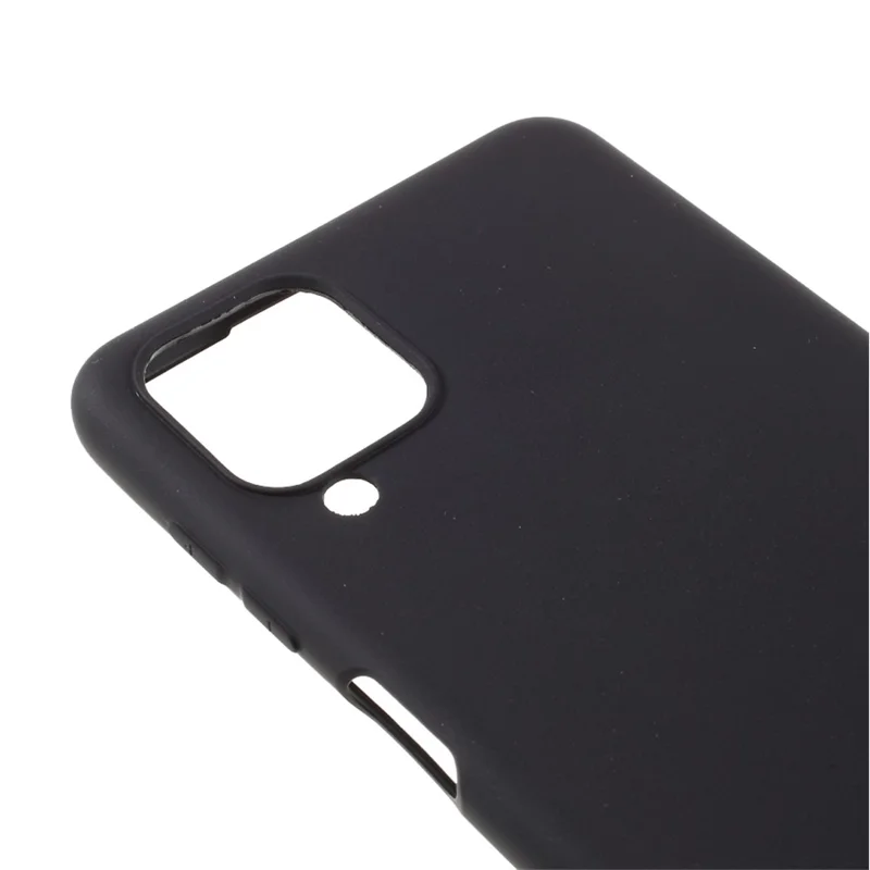 Double-Sided Matte TPU Phone Protective Case Cover Shell for Samsung Galaxy M12 - Black
