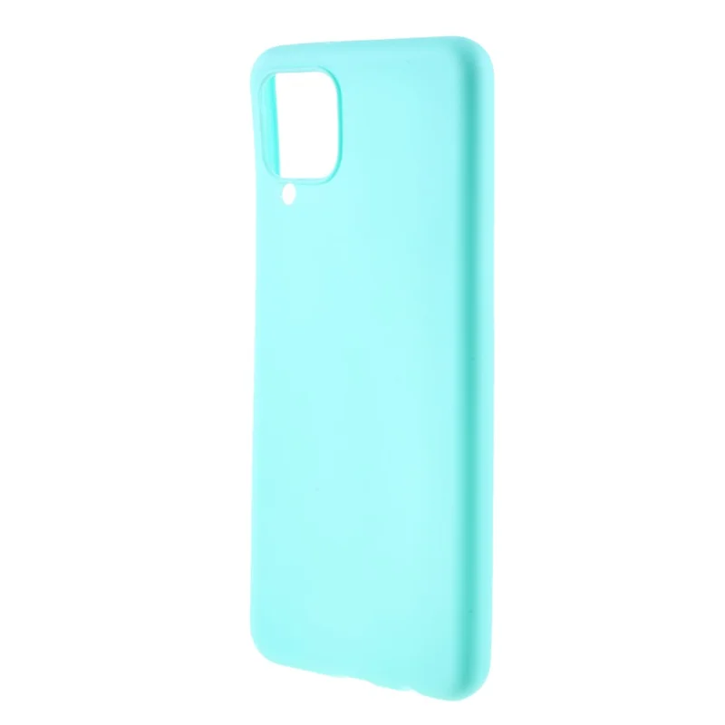 Double-Sided Matte TPU Phone Protective Case Cover Shell for Samsung Galaxy M12 - Lake Blue