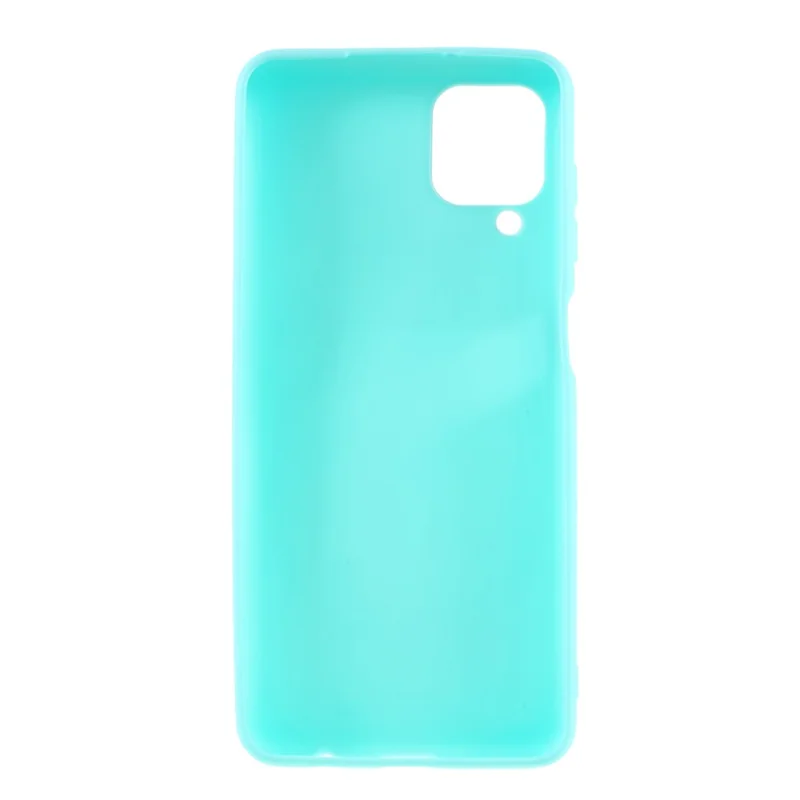 Double-Sided Matte TPU Phone Protective Case Cover Shell for Samsung Galaxy M12 - Lake Blue
