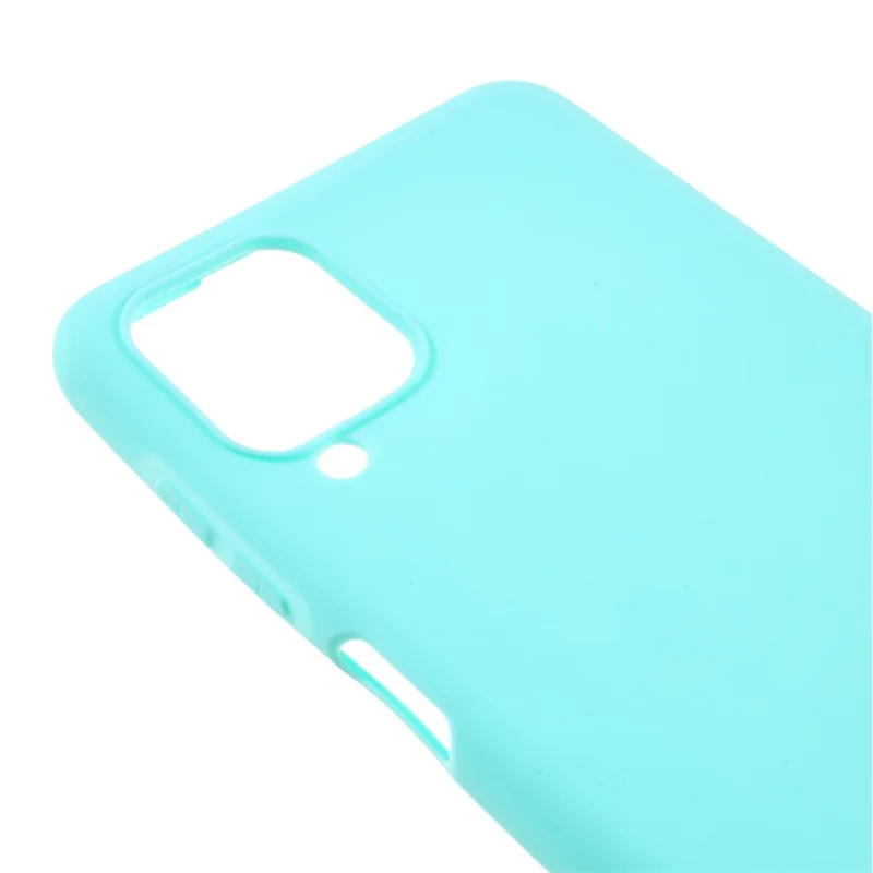 Double-Sided Matte TPU Phone Protective Case Cover Shell for Samsung Galaxy M12 - Lake Blue