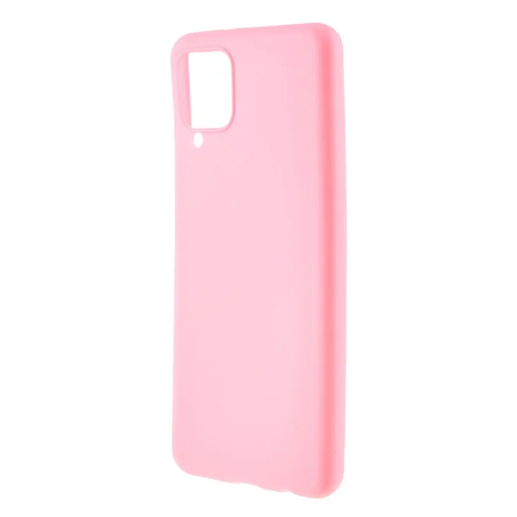 Double-Sided Matte TPU Phone Protective Case Cover Shell for Samsung Galaxy M12 - Pink