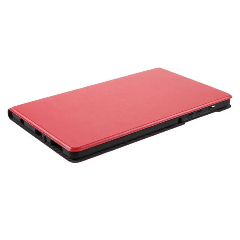 Leather Stand Protective Cover for Samsung Galaxy Tab A7 Lite 8.7-inch T220 / T225 - Red