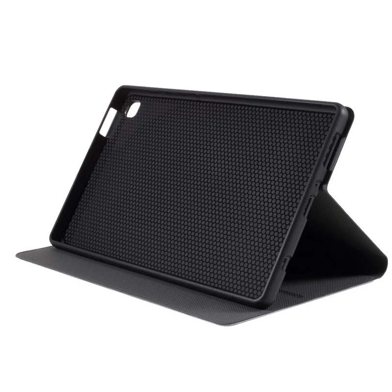 Leather Stand Protective Cover for Samsung Galaxy Tab A7 Lite 8.7-inch T220 / T225 - Dark Blue