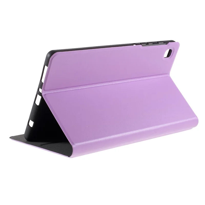 Leather Stand Protective Cover for Samsung Galaxy Tab A7 Lite 8.7-inch T220 / T225 - Purple