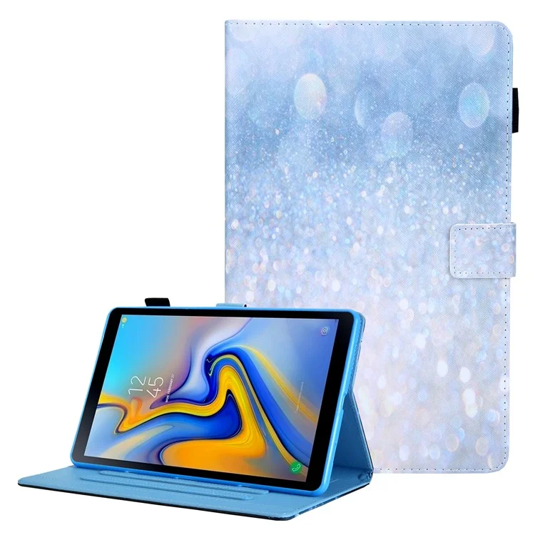 Modèle D'impression en Cuir en Cuir Support Avec Support de Carte Pour Samsung Galaxy Tab A7 Lite 8.7 (2021) T220 / T225 - Rigon de Bling