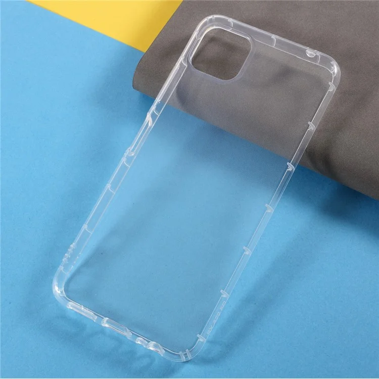 Shockproof TPU High Transparency Phone Protection Case Cover for Samsung Galaxy A22 5G (EU Version)