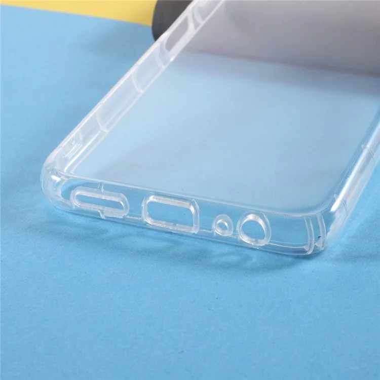 Shockproof TPU High Transparency Phone Protection Case Cover for Samsung Galaxy A22 5G (EU Version)