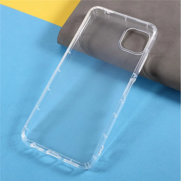 Shockproof TPU High Transparency Phone Protection Case Cover for Samsung Galaxy A22 5G (EU Version)