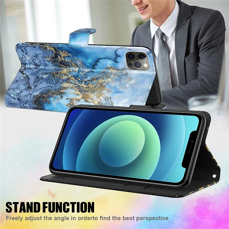 3D-Muster-Druckschutz-Ledergeldbörse Standfuß Handy-Gehäuse Schutzhülle für Samsung Galaxy S21 FE - Milchstraße