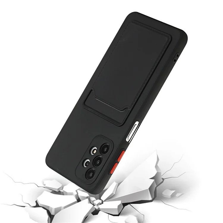 Pour Samsung Galaxy A32 5G / M32 5G Sott TPU Soft TPU Téléphone - le Noir