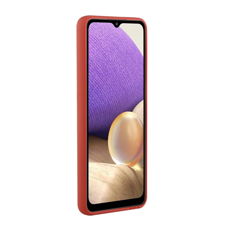Card Slot Well-Protected Soft TPU Phone Case for Samsung Galaxy A72 4G/5G - Coral