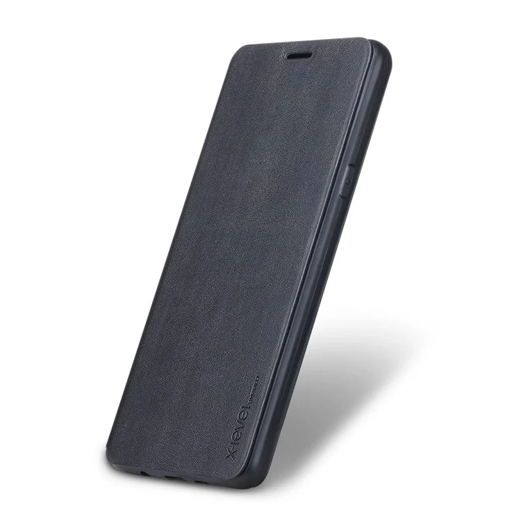 X-LEVEL FIB Color Slim Flip Leather Case for Samsung Galaxy A9 (2016) - Black