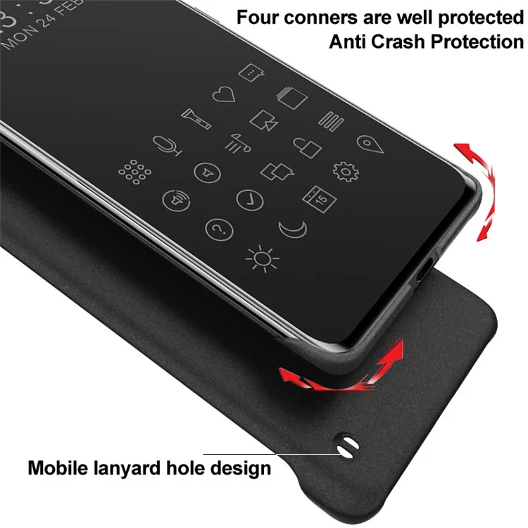 IMAK HC-3 Series Matte Surface Hard PC Phone Cover Well-Protected Shell for Samsung Galaxy S21+ 5G