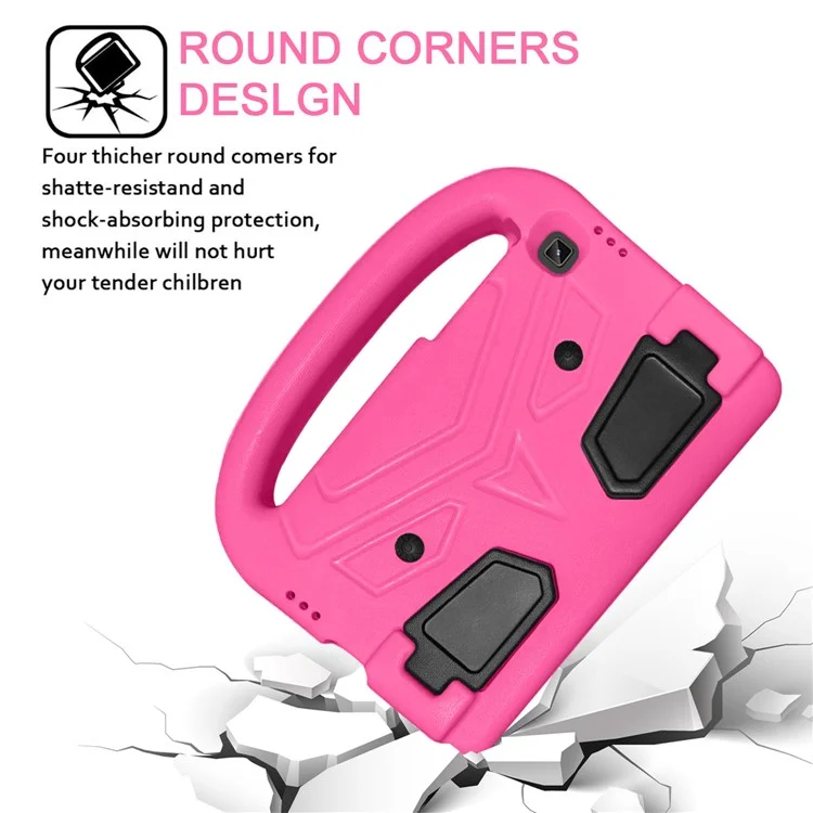 Caso do Tablet EVA de Design de Caracteres Sparrow Com Kickstand For Samsung Galaxy Tab A7 Lite 8,7 Polegadas Sm-t220 (wi-fi)/sm-t225 - Rosa