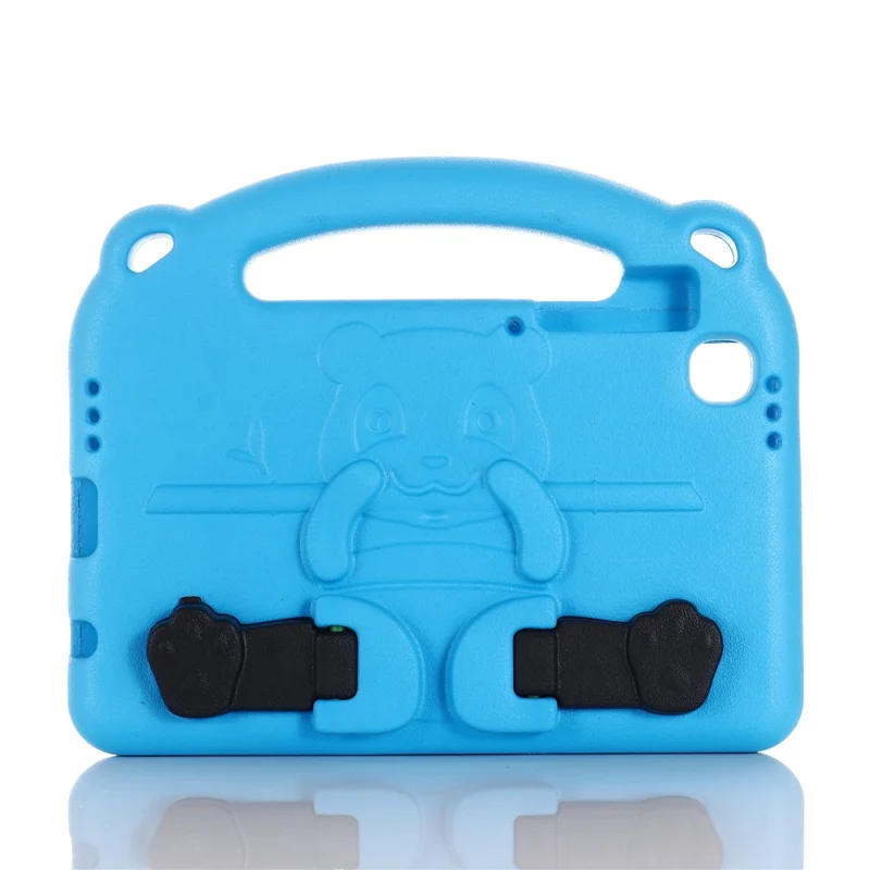 3D Cartoon Panda Cover Shockproof Anti Slip EVA Case with Handle Stand for Samsung Galaxy Tab A7 Lite 8.7-inch SM-T220 (Wi-Fi) / SM-T225