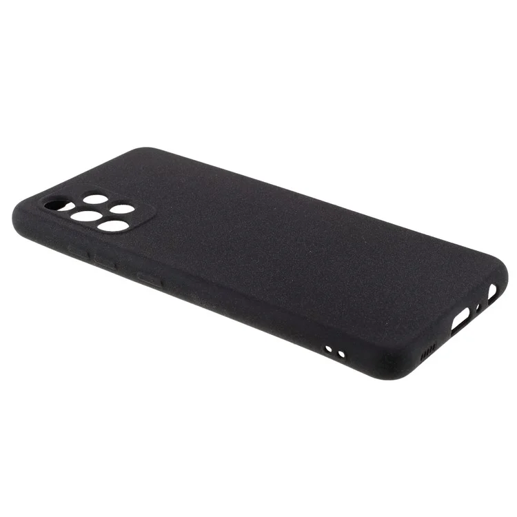 Double-sided Matte Workmanship TPU Phone Shell for Samsung Galaxy A32 4G (EU Version) - Black