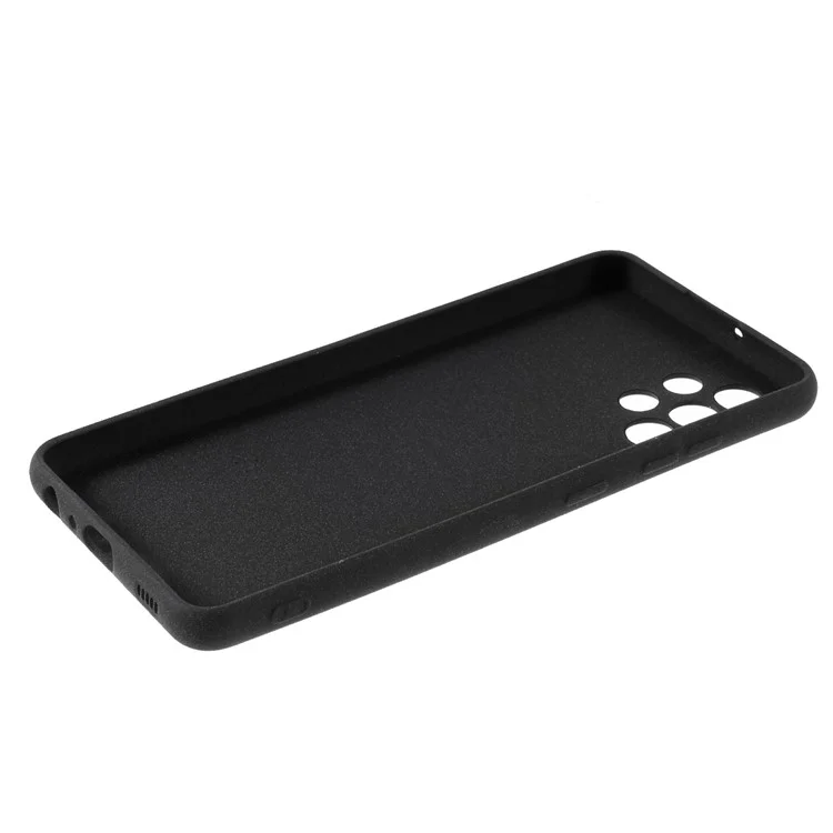 Double-sided Matte Workmanship TPU Phone Shell for Samsung Galaxy A32 4G (EU Version) - Black