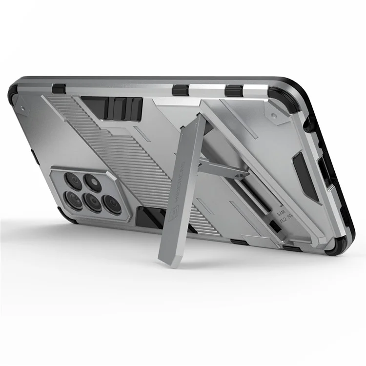 Funda protectora híbrida Armor Shockproof Military Hard PC + TPU para Samsung Galaxy A52 4G/5G / A52s 5G - Blanco