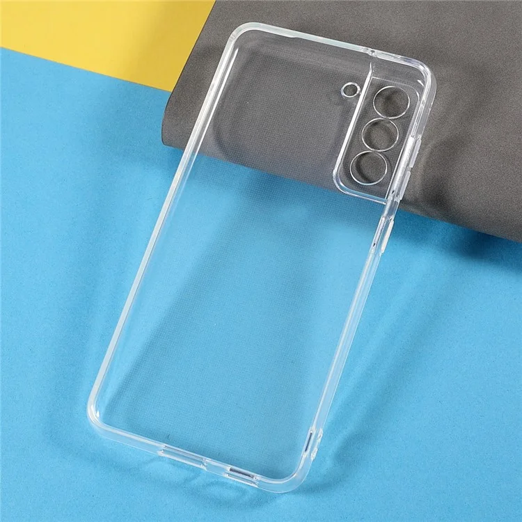 Clear Shockproof Anti-Watermark 2mm Thick TPU Cover for Samsung Galaxy S21 FE