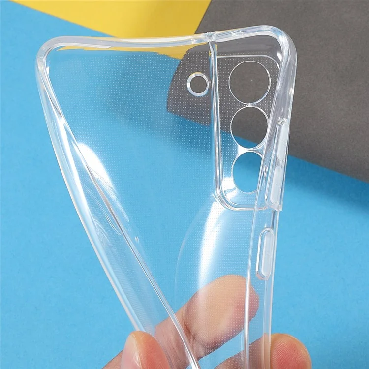 Clear Anti-Watermark Anti-waterna de 2 mm de Espesor TPU Para Samsung Galaxy S21 fe