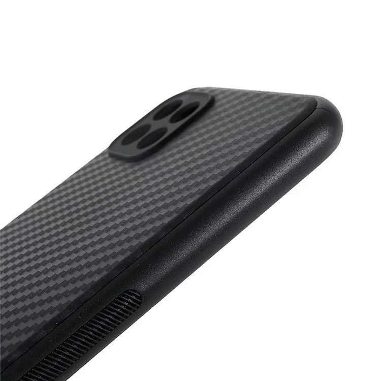 Carbon Fiber Texture TPU Back Case for Samsung Galaxy A22 5G (EU Version)