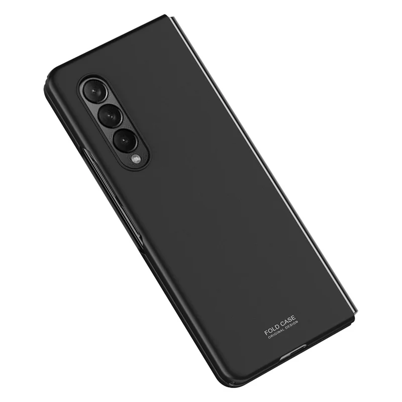 Skin-touch Feel Hard PC Protective Phone Cover Case for Samsung Galaxy Z Fold3 5G - Black