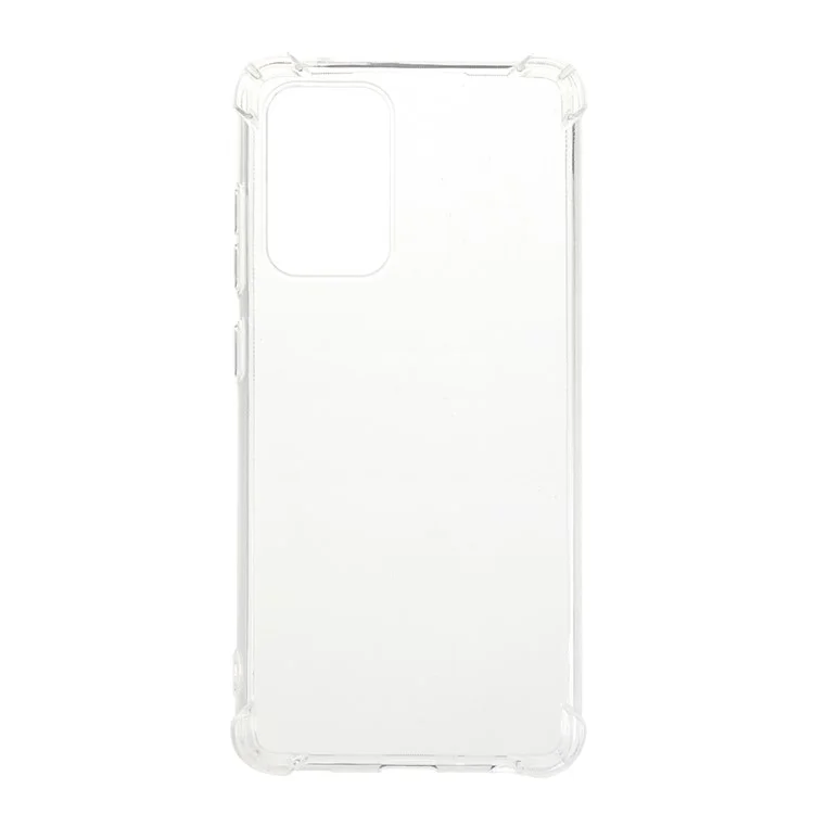 Coque de téléphone portable flexible à absorption des chocs avec coins renforcés en TPU transparent pour Samsung Galaxy A52 4G/A52 5G/A52s 5G/A52s 5G - Transparent