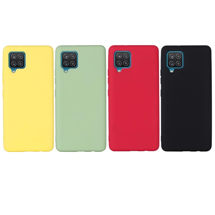Coperchio di Protezione da Shock Con Protezione Per Body Full-soft Touch Silicone Liquido Per Cinghia Per Samsung Galaxy M32 (versione Globale) - Giallo