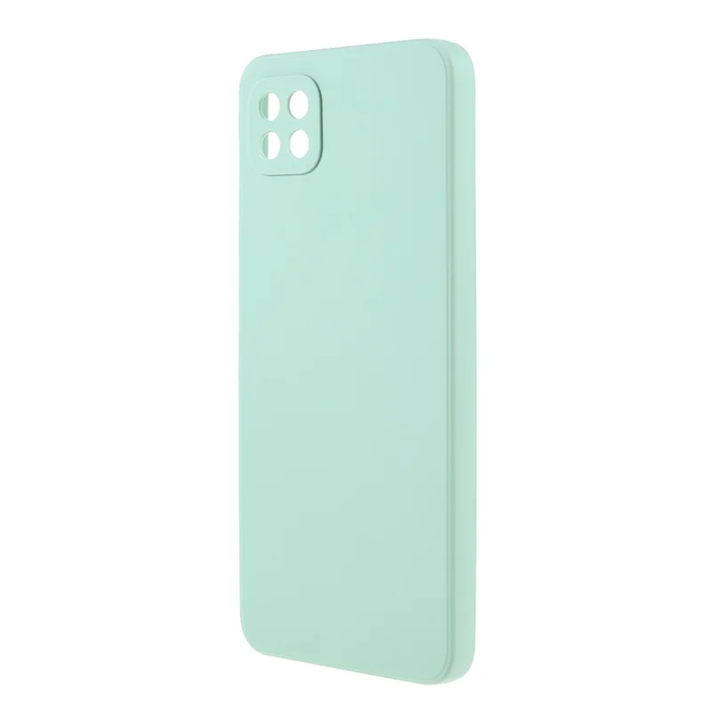 Precise Cutout Straight Edge Soft TPU Phone Protector Cover for Samsung Galaxy A22 5G (EU Version) - Green