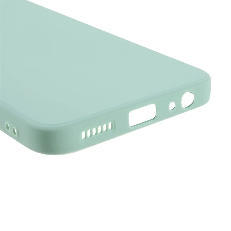 Precise Cutout Straight Edge Soft TPU Phone Protector Cover for Samsung Galaxy A22 5G (EU Version) - Green