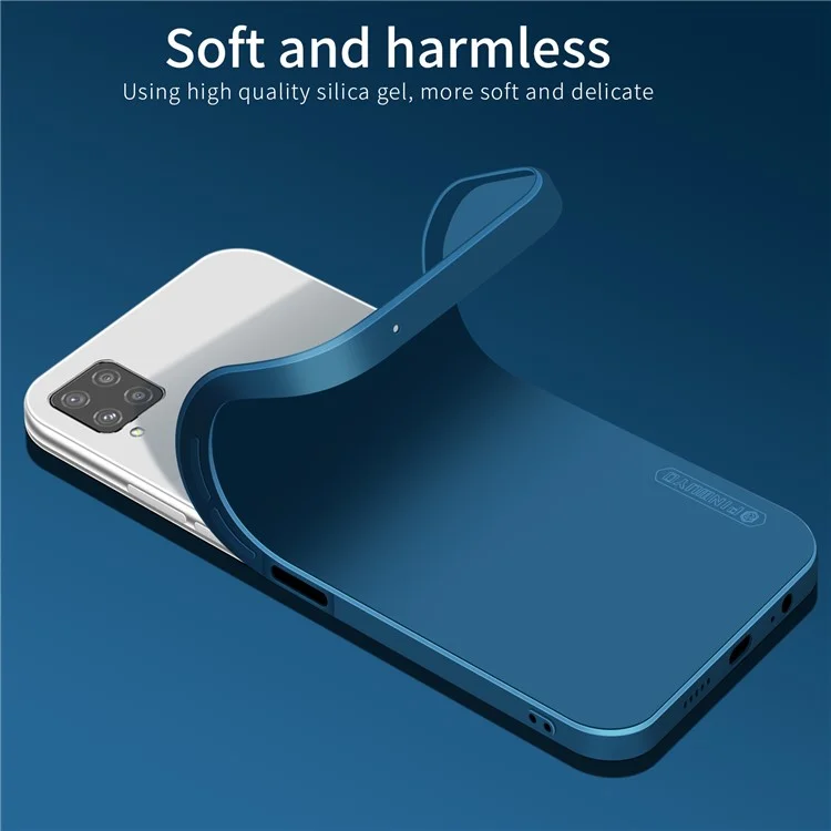 Case de Teléfono a Prueba de Choque de Silicona Suave Con Recortes Precisos de Protección de Protección de Caída Para Samsung Galaxy A22 4G (versión de la Ue) - Negro