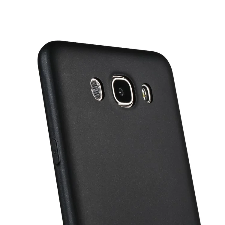 X-LEVEL Guardian Series Matte TPU Shell for Samsung Galaxy J7 (2016) - Black