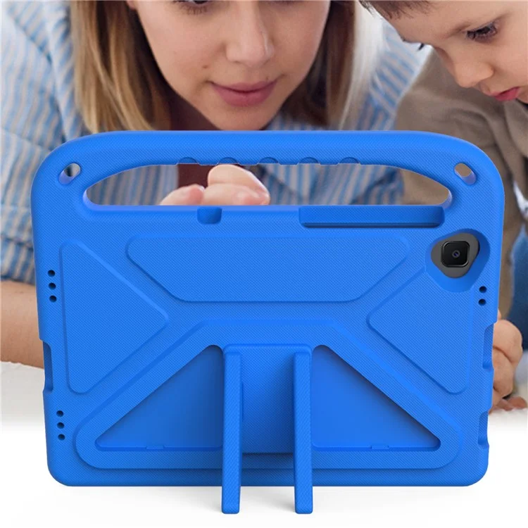 Handle Kickstand Design Tablet Protection EVA Case Cover for Samsung Galaxy Tab A 10.1 (2019) SM-T510/T515 - Blue