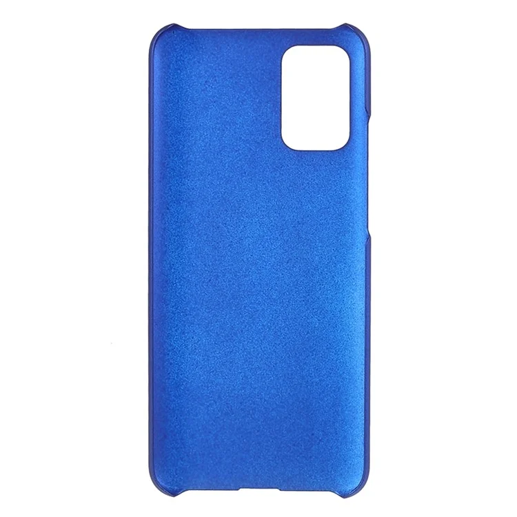 Shockproof Rubberized Hard PC Slim Protective Phone Cover for Samsung Galaxy A02s / A03s (166.5 x 75.98 x 9.14mm) - Blue