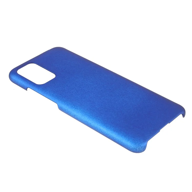 Shockproof Rubberized Hard PC Slim Protective Phone Cover for Samsung Galaxy A02s / A03s (166.5 x 75.98 x 9.14mm) - Blue