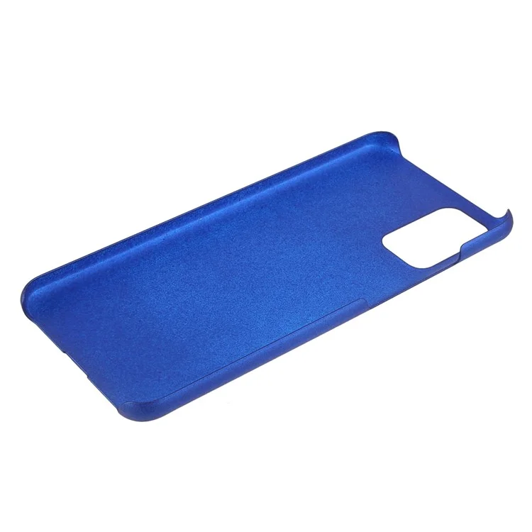 Shockproof Rubberized Hard PC Slim Protective Phone Cover for Samsung Galaxy A02s / A03s (166.5 x 75.98 x 9.14mm) - Blue