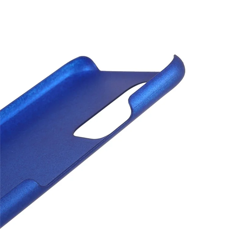 Shockproof Rubberized Hard PC Slim Protective Phone Cover for Samsung Galaxy A02s / A03s (166.5 x 75.98 x 9.14mm) - Blue