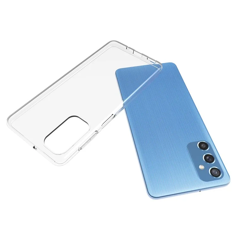 Cortes de TPU de Cristal de 10 Piezas/paquete Con Una TPU de Cristal Transparente Con un Centro de TPU Sin Deslizamiento Sin Marco de Agua Para Samsung Galaxy M52 5G