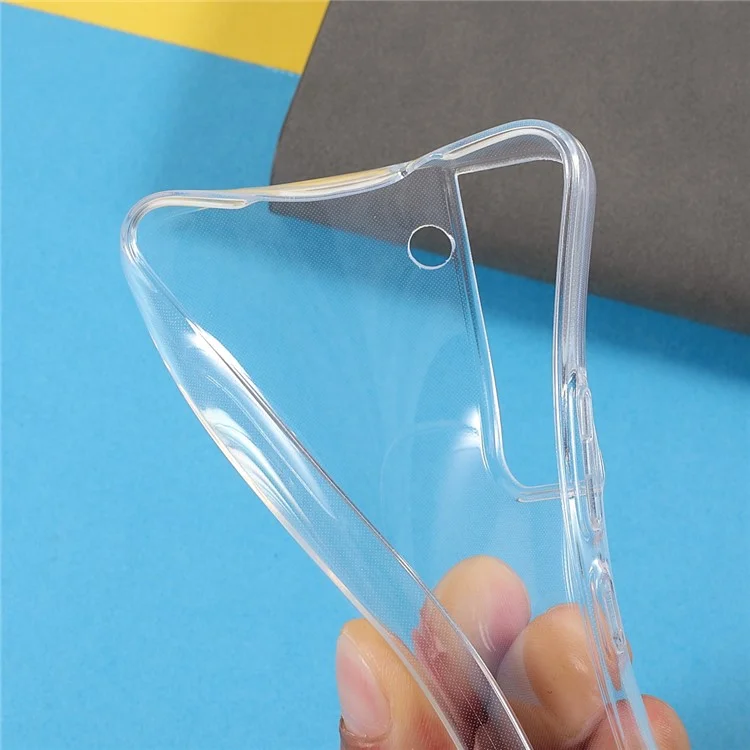 Scratch Resistant Soft Clear TPU Phone Case for Samsung Galaxy S22+ 5G