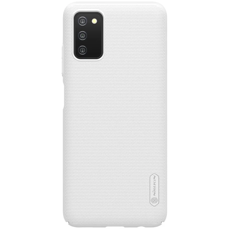 NILLKIN Super Frosted Shield Series Anti-drop Matte Finish Hard PC Mobile Phone Case Cover for Samsung Galaxy A03s (166.5 x 75.98 x 9.14mm)/A037G - White